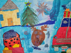Профсоюзная организация «Роснефть Губкинский Сервис» подвела итоги конкурса Новогодних детских рисунков.